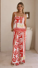 Yiota Pants Palmeras Print