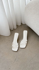 Tilo Heel White Shine