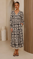 Lani Maxi Dress Cortana Print