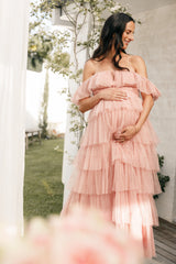 Belle Maxi Dress Blush
