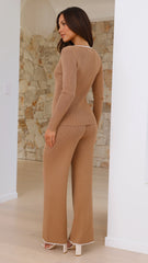 Kaelem Pants Taupe