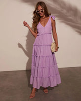 Selene Tiered Maxi Dress