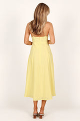 Sondera Midi Dress Yellow