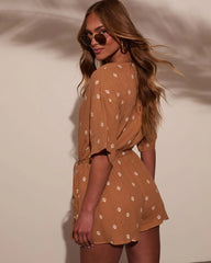 Artisan Aura Waist Tie Romper