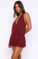 Favourite Moment Mini Dress Cherry Cola