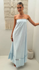 Sandra Maxi Dress Sky Blue