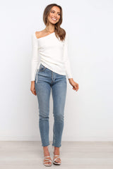 Amber Top Ivory