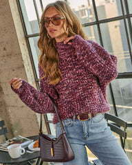 Mavelyn Knit Turtleneck Sweater