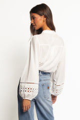 Hani Blouse White
