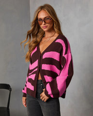 Outside The Box Knit Button Front Cardigan