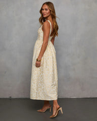 Samar Fit And Flare Midi Dress