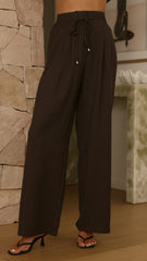 Rebekka Pants Chocolate