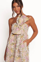 Betina Bow Front Maxi Dress Multi Floral
