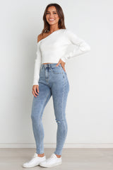 Tina Top White