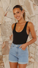 Xalia Bodysuit Black