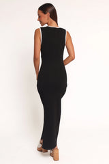 Umi Midi Dress Black