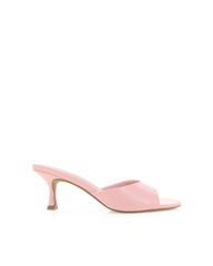 Addy Heels Ice Pink Patent