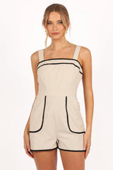 Sofia Romper Oatmeal