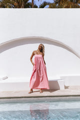 Serina Maxi Dress Pink