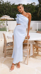 Amina Maxi Dress Blue