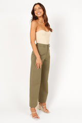 Lawrence Pant Olive Green