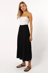 Odetta Maxi Skirt Black