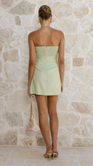 Dana Strapless Mini Dress Mint