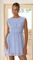 Masha Mini Dress Blue