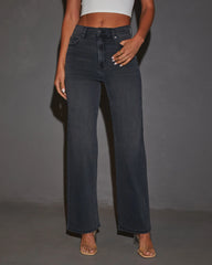 VICI Icon Super Stretch High Rise Straight Color Jeans