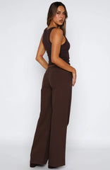 Never Really Over Pants Chocolate