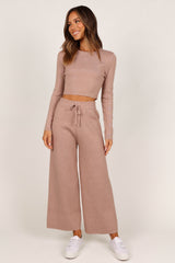Ayers Long Sleeve Set Mocha