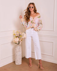Refined Daydream Floral Knit Cardigan