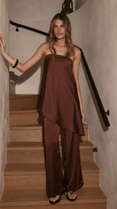 Tova Pants Chocolate