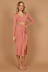 Lucia Set Dusty Rose