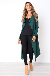Audrina Cardigan Forest Green