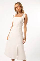 Laurel Dress White