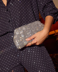 First Toast Embellished Clutch