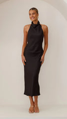 Rina Midi Dress Black