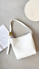 Francesca Shoulder Bag White