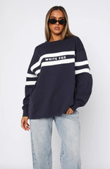 Youre My Inspiration Long Sleeve Tee Navy