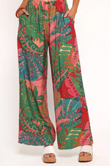 Charly Wide Leg Pant Calypso Coral