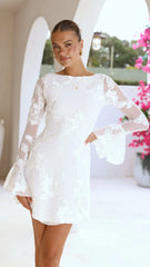 Lanesia Mini Dress White