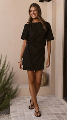 Nula Mini Dress Black