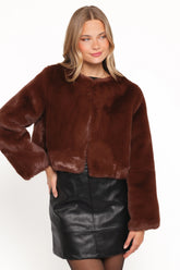 Minnie Jacket Chocolate