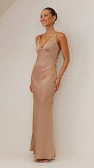 Ziah Maxi Dress Latte