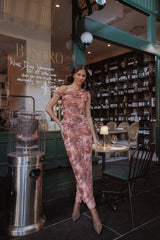 Bloise Maxi Skirt Blurred Botanics