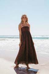 Odessa Maxi Dress Brown
