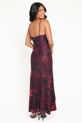 Carella Maxi Dress Red Floral