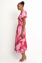Bradley Maxi Dress Pink Floral