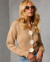 Keep Close Floral Button Cardigan